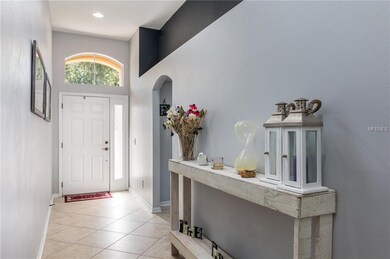 Spacious hallway and foyer welcome you home.