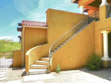 Stairway from Courtyard to Balcony
