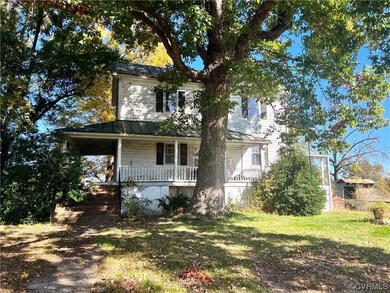 View of front of home with covered porch