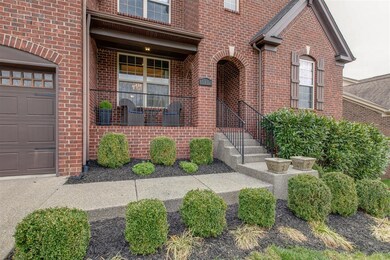 The covered front porch is so inviting. Enjoy the cool of the evening no matter the weather.