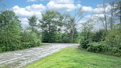 View from house to Middle Range Road