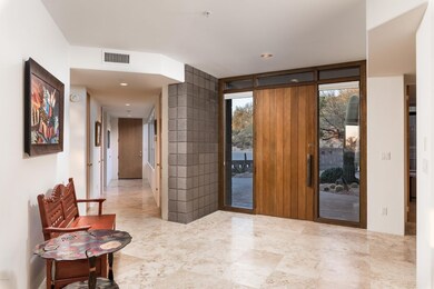 Bright Travertine Entry