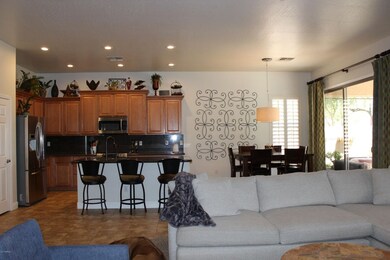 View from Great Room to Kitchen