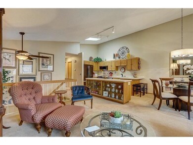 Beautiful sun-filled and open main living spaces o