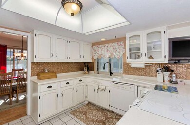 Kitchen w/Tin Copper Backsplash