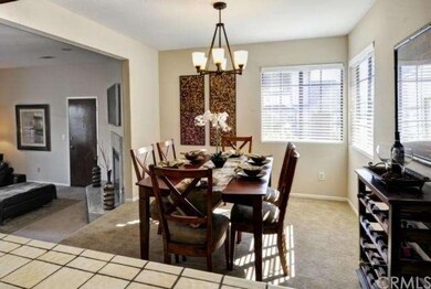 Family dining area...next to the kitchen, and open