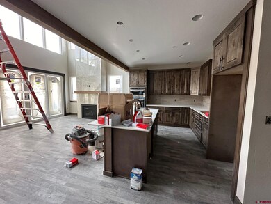 kitchen/living/dining room progress photo taken 3/