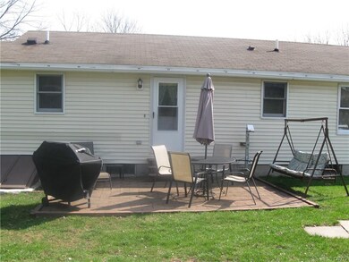 Brick patio out back for summer BBQ's