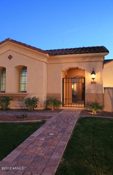 Gated Courtyard Entry
