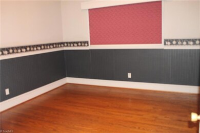 This is the first bedroom with hardwoods and a nice closet with built-ins