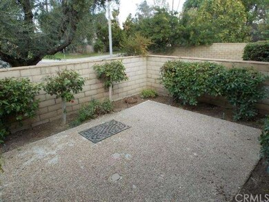 Peaceful courtyard.