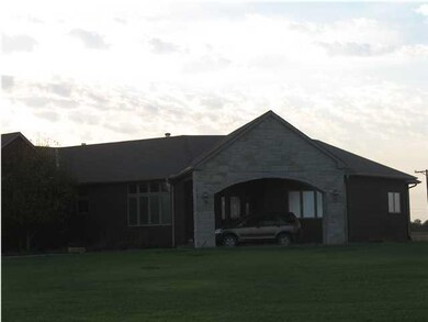 View to the north-west from the lot.