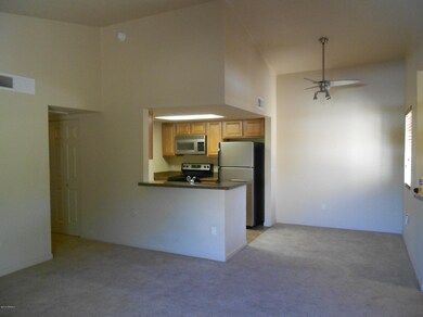 Living room, dining area
