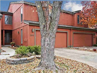 Spacious Two Car garage with opener