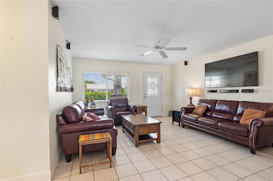 Living room with built in cubbies for your TV equipment