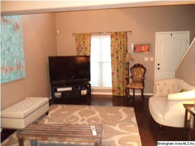 Another view of the family room from the kitchen.