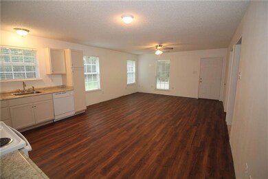 Open floor plan - living room