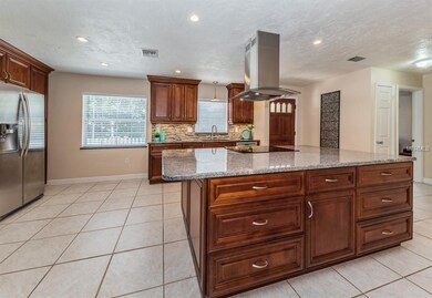 Kitchen with Granite Counters