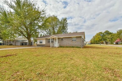 View of large front lawn