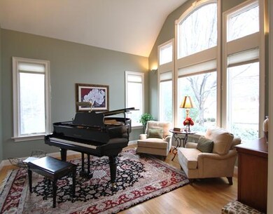 Living Room. Formal living room with barrel vault