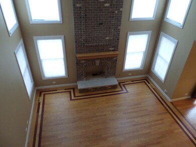 view from second floor walkway
