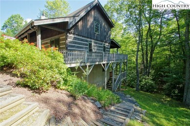 Easy steps down to the back yard