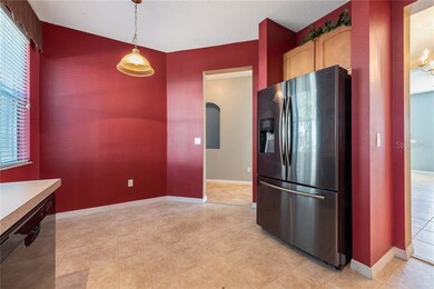 DINETTE SPACE IN KITCHEN.