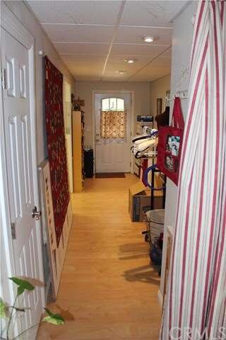 Hallway addition for additional sqft.