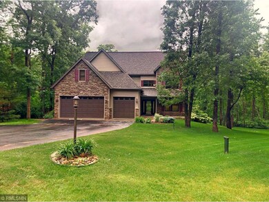 Front view of the home