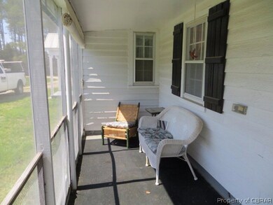 Screened porch