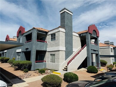 View of building exterior with stairs