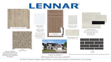 Easton Homesite 8 Colorboard