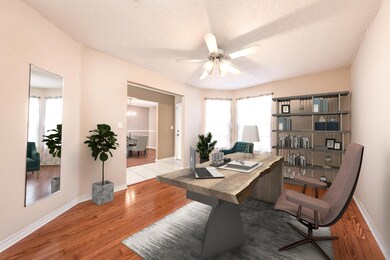 Virtually Staged Flex Room