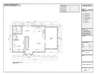 1st Floor Plan.