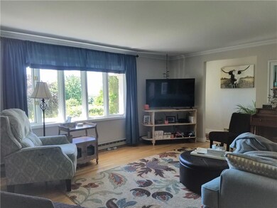 Wonderful views from the large picture window from