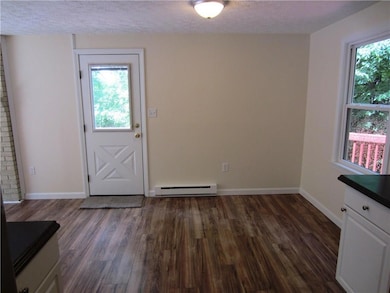 Convenient dining area with access...