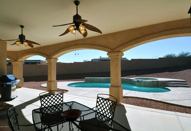Patio and pool/spa