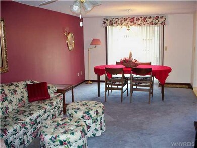 Living Room. living roon/dining room combo.  Nice 