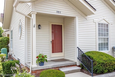 Covered porch