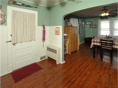 Kitchen. Rear door to back porch - easy access fro