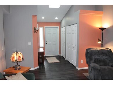 Foyer/entrance of main door.