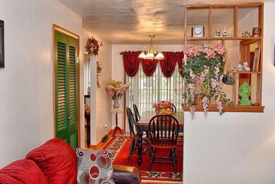 Dining room off living room