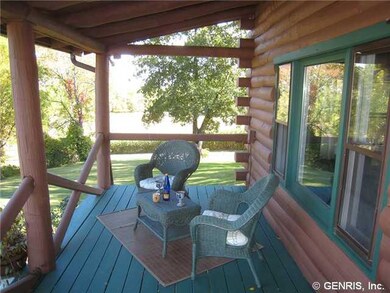 Deck. Another view of the back deck overlooking th