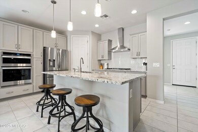 Kitchen with Large Breakfast Bar Island