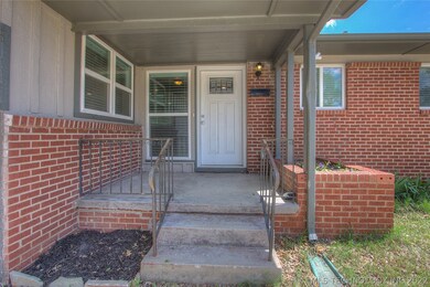 Covered front porch. Welcome Home!