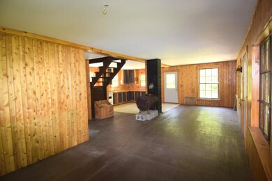 Living room to kitchen and main door