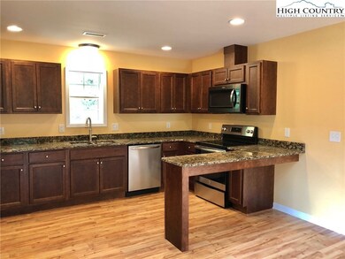 Granite breakfast bar