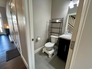 Half bath on main floor