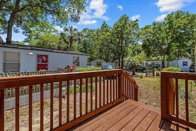 View of deck