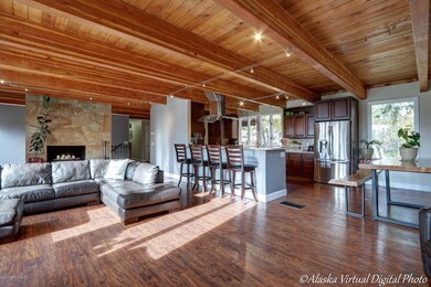 Huge open living space . . .